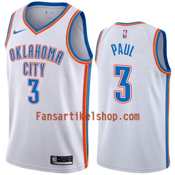 NBA Oklahoma City Thunder Trikot Chris Paul 3 Nike 2019-2020 Association Edition Swingman - Herren NBA Oklahoma City Thunder Trikot Chris Paul 3 Nike 2019-2020 Association Edition Swingman - Herren